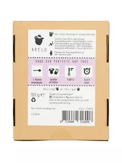 Flower tea leaf pack