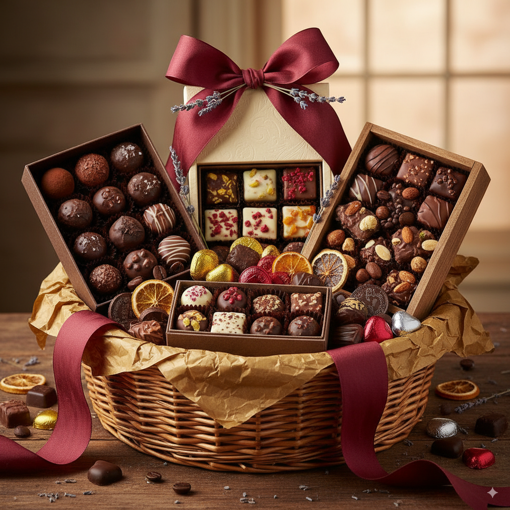 Luxury Handmade Chocolates Gift Hamper