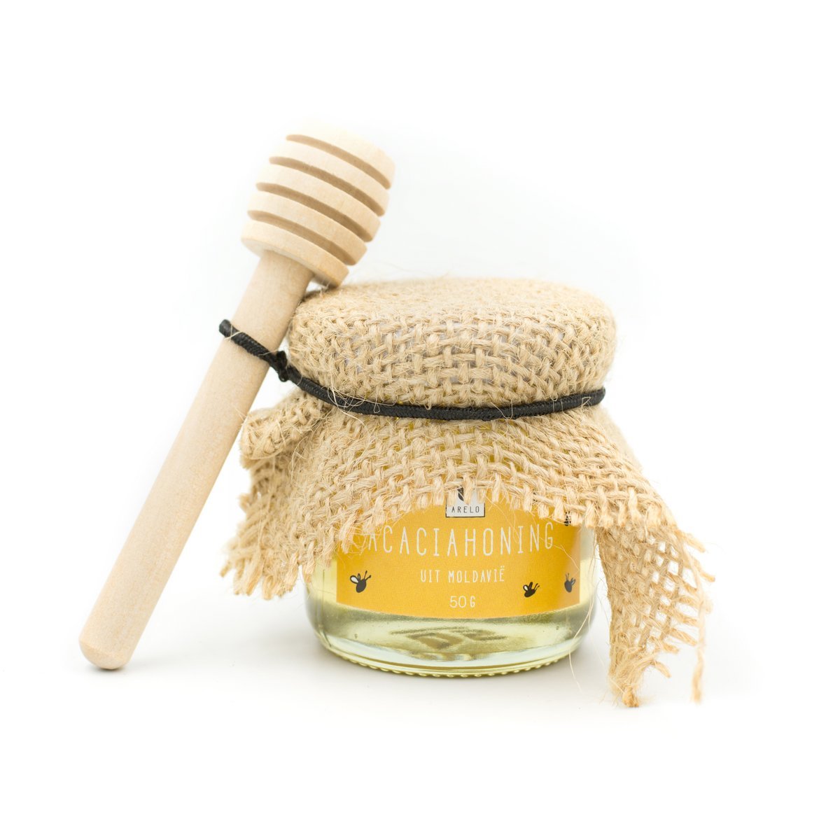 Mini honey jar with spoon